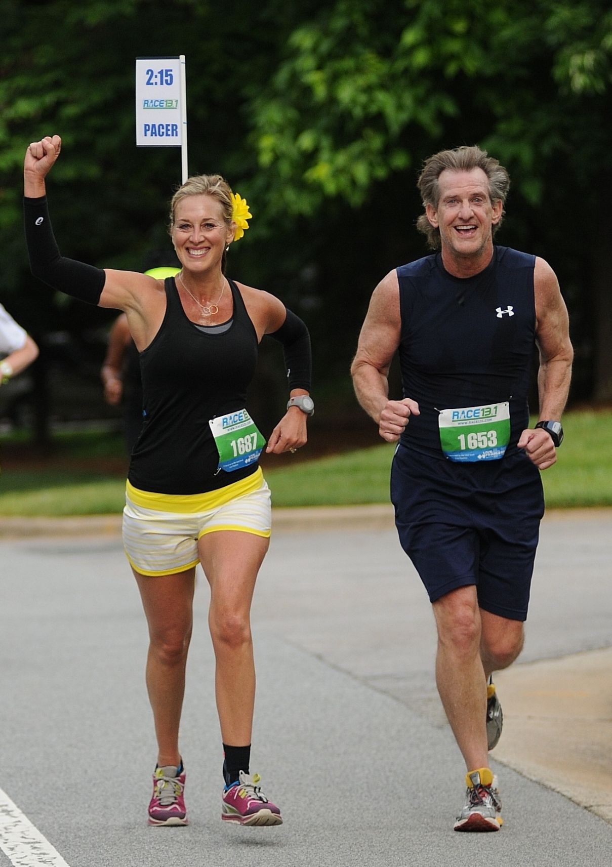Runners: Suzette and Johnny Redwine